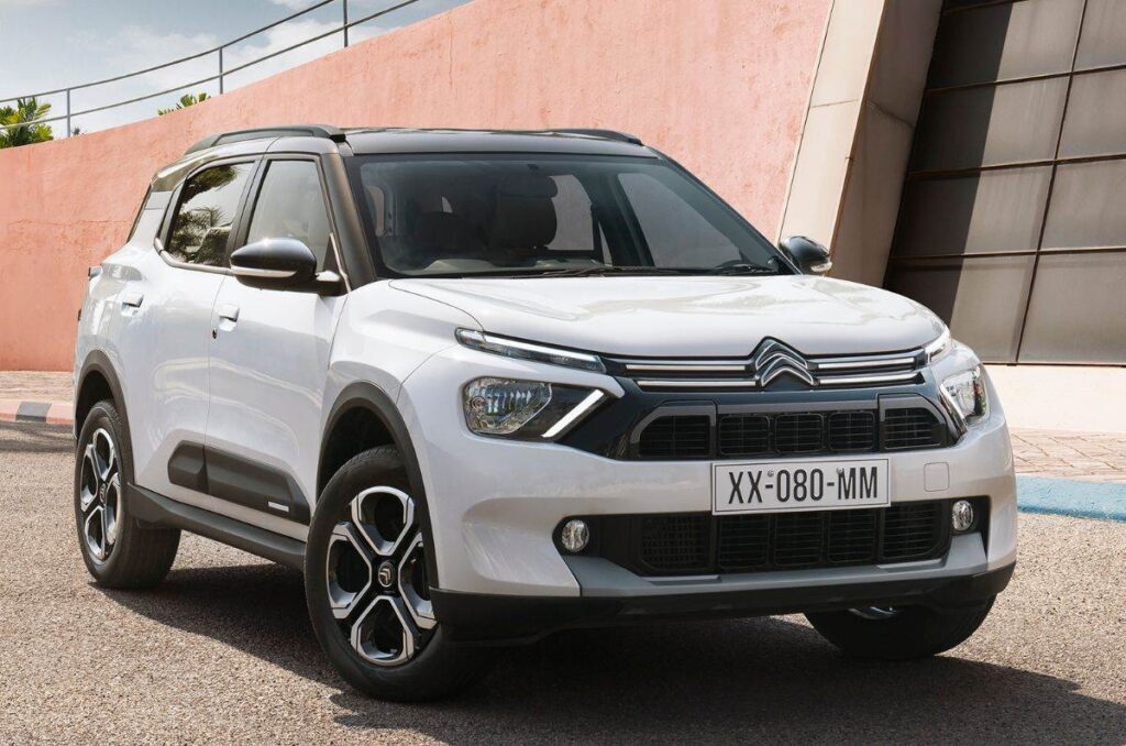 citroen c3 variant wise features