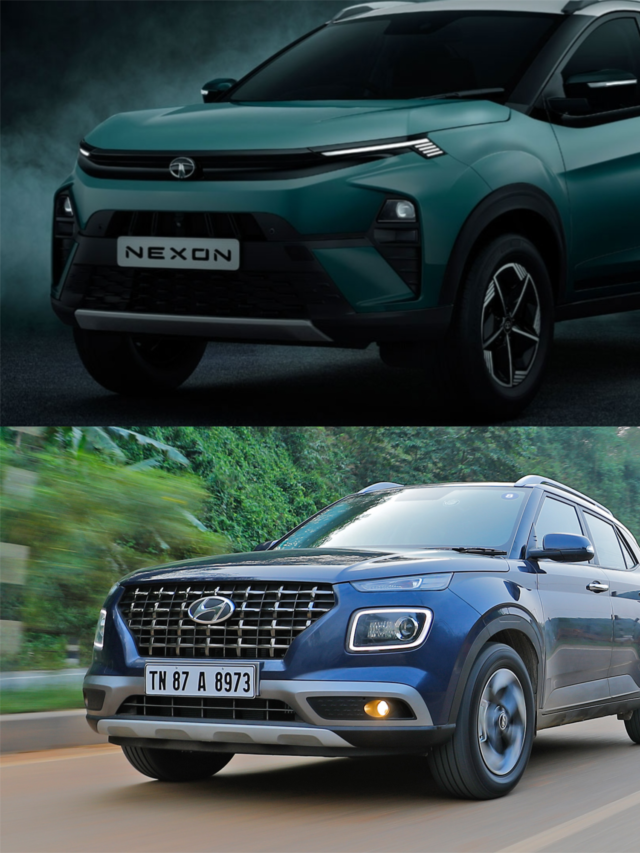 Tata Nexon Facelift vs Hyundai Venue – Diesel Spec Comparison