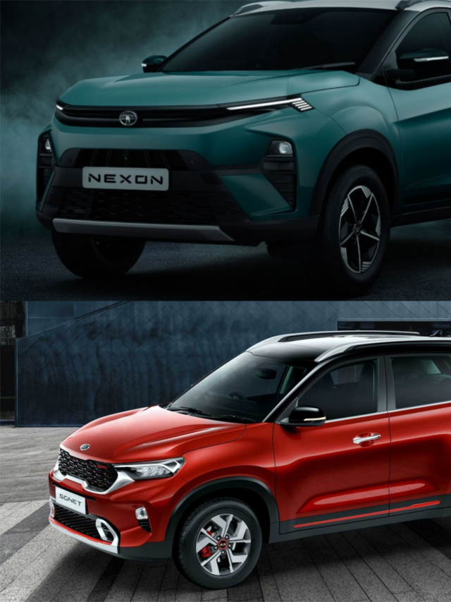 Tata Nexon Facelift vs Kia Sonet – Price Comparison